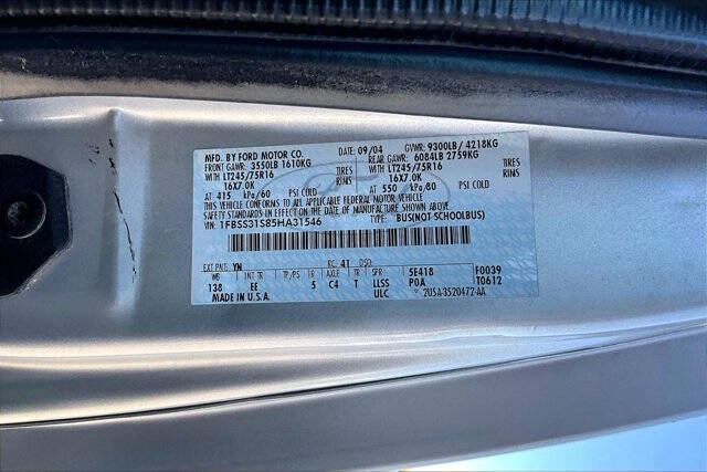 2005 Ford E-Series