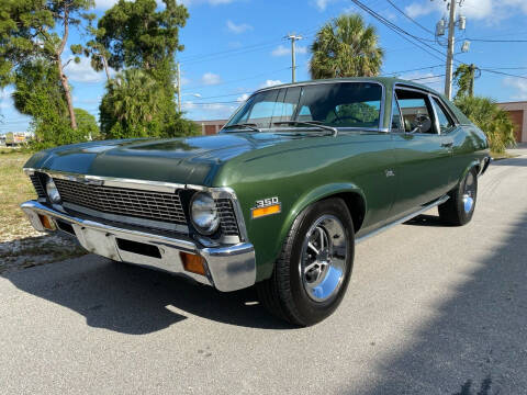 1972 Chevrolet Nova for sale at American Classics Autotrader LLC in Pompano Beach FL