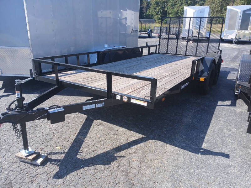 2024 TRIPLE CROWN 82x16 Landscape/SXS Trailer for sale at Trailer Liquidation Direct in Lexington NC