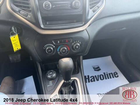 2018 Jeep Cherokee Latitude