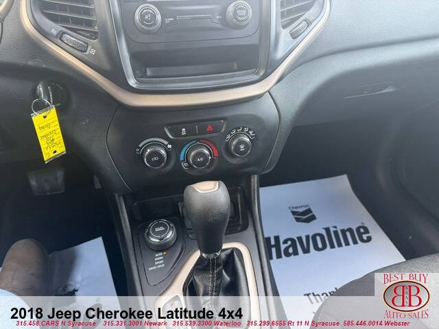 2018 Jeep Cherokee Latitude