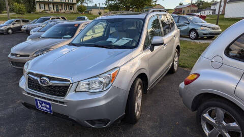 2015 Subaru Forester for sale at Kidron Kars INC in Orrville OH