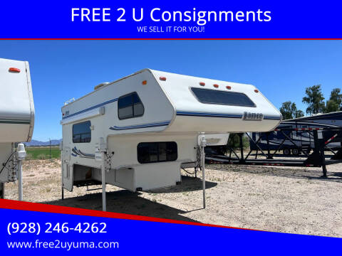 1999 Lance 1120 for sale at FREE 2 U Consignments in Yuma AZ