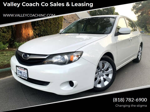 2011 Subaru Impreza for sale at Valley Coach Co Sales & Leasing in Van Nuys CA