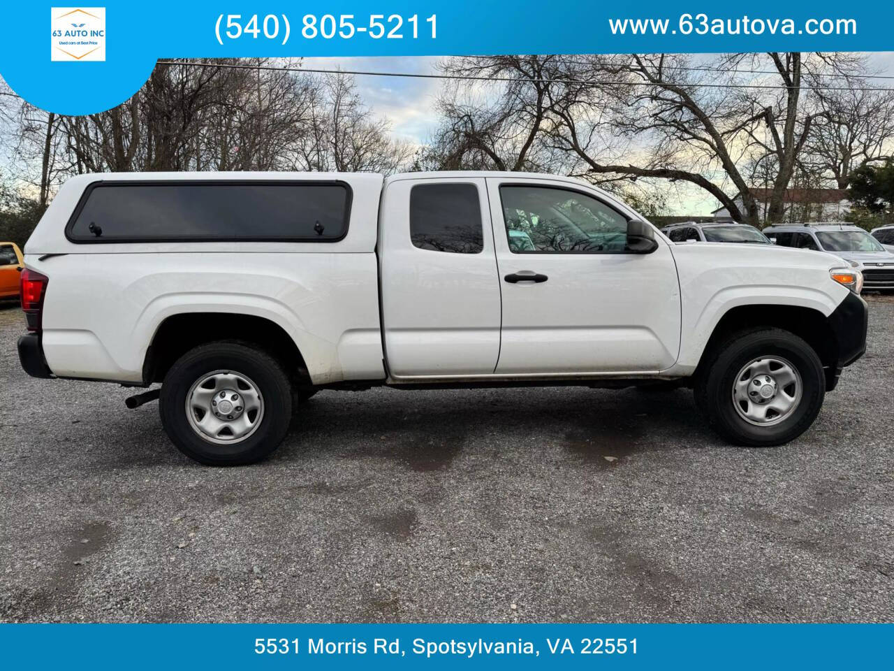 2019 Toyota Tacoma for sale at 63 Auto Inc in Spotsylvania, VA