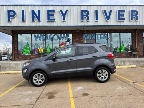 2021 Ford EcoSport for sale at Piney River Ford in Houston MO