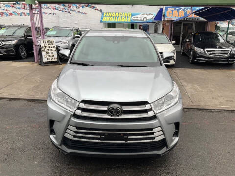 2017 Toyota Highlander for sale at 4530 Tip Top Car Dealer Inc in Bronx NY