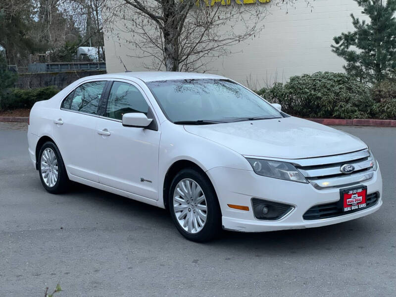 Used 2010 Ford Fusion Hybrid with VIN 3FADP0L33AR384964 for sale in Everett, WA