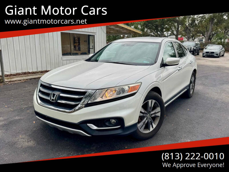 2014 Honda Crosstour for sale at Giant Motor Cars in Tampa FL