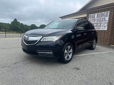 2014 Acura MDX for sale at Oak Ridge Auto Sales - Used Car Inventory in Greensboro NC