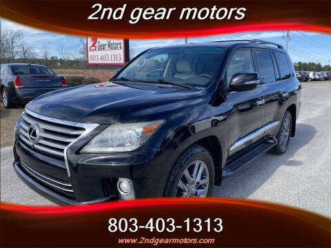 2013 Lexus LX 570 for sale at 2nd Gear Motors in Lugoff SC