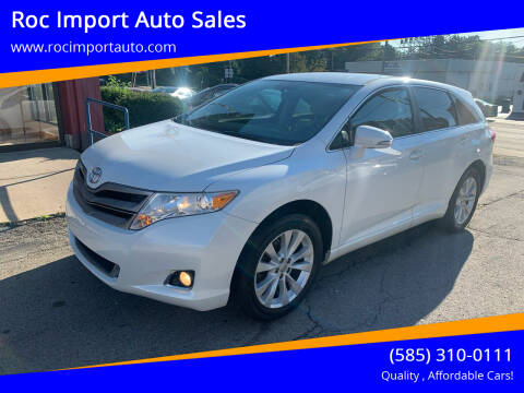 2013 Toyota Venza for sale at Roc Import Auto Sales in Rochester NY