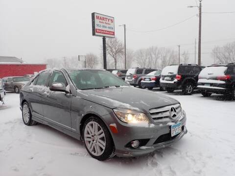 2008 Mercedes-Benz C-Class for sale at Marty's Auto Sales in Savage MN