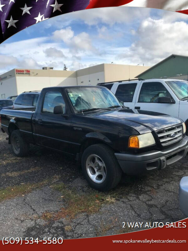 2001 Ford Ranger for sale at 2 Way Auto Sales in Spokane WA
