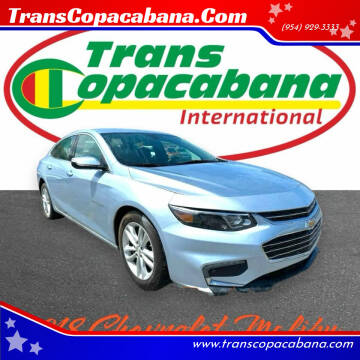 2018 Chevrolet Malibu for sale at TransCopacabana.Com in Hollywood FL