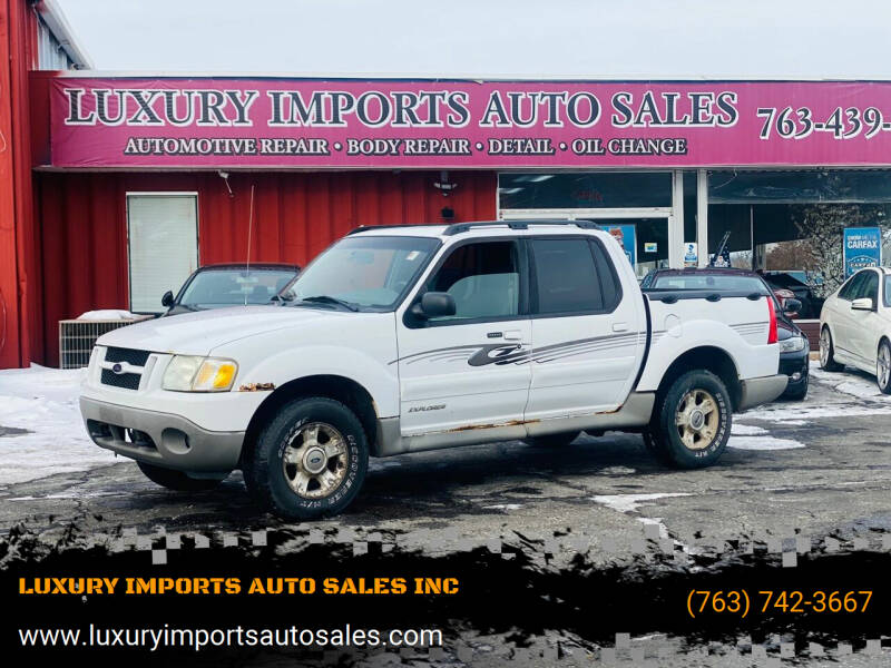 2002 Ford Explorer Sport Trac for sale at LUXURY IMPORTS AUTO SALES INC in North Branch MN
