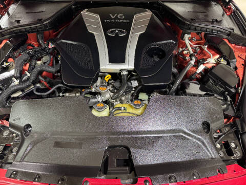 2017 Infiniti Q60 Red Sport 400