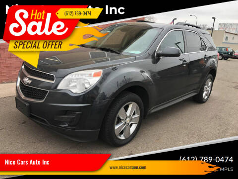 2013 Chevrolet Equinox for sale at Nice Cars Auto Inc in Minneapolis MN