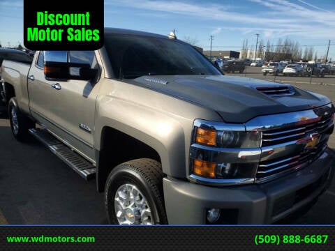2017 Chevrolet Silverado 2500HD for sale at Discount Motor Sales in Wenatchee WA