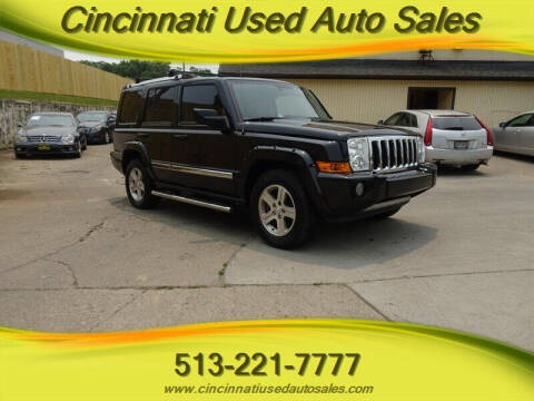 2010 Jeep Commander for sale at Cincinnati Used Auto Sales in Cincinnati OH