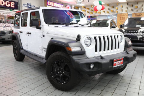 2019 Jeep Wrangler Unlimited for sale at Windy City Motors in Chicago IL
