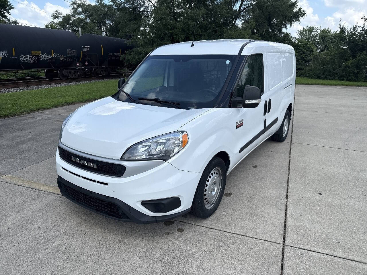 White 2022 Ram ProMaster City Base Base 4dr Cargo Mini-Van 1