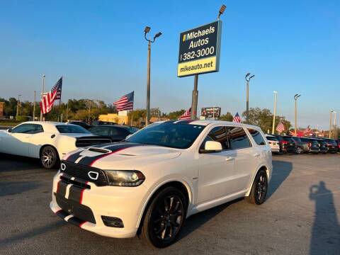 2018 Dodge Durango for sale at Michaels Autos in Orlando FL