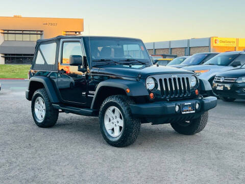 2012 Jeep Wrangler for sale at MotorMax in San Diego CA