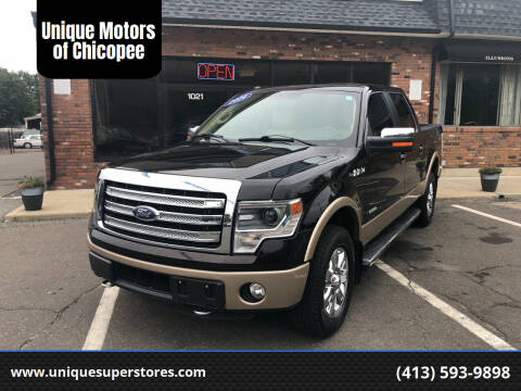 2014 Ford F-150 for sale at Unique Motors of Chicopee in Chicopee MA