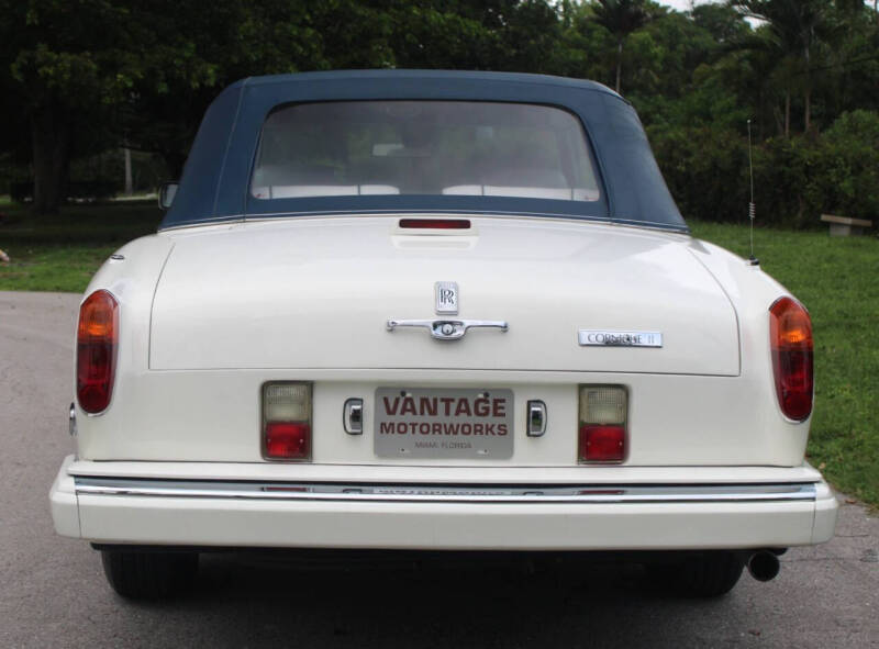1989 Rolls-Royce Corniche