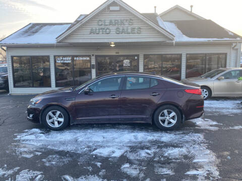 2014 Kia Optima for sale at Clarks Auto Sales in Middletown OH