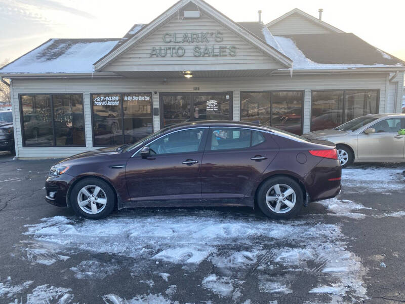 2014 Kia Optima for sale at Clarks Auto Sales in Middletown OH
