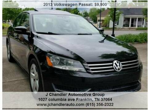 2013 Volkswagen Passat for sale at Franklin Motorcars in Franklin TN