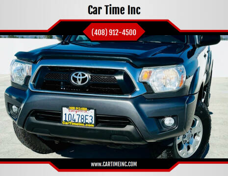 2015 Toyota Tacoma for sale at Car Time Inc in San Jose CA