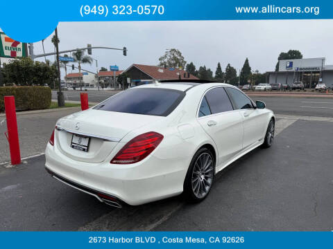 2015 Mercedes-Benz S-Class S 550