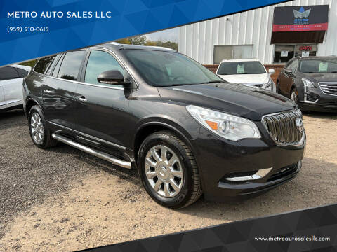2014 Buick Enclave for sale at METRO AUTO SALES LLC in Lino Lakes MN
