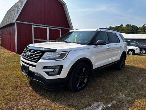 2017 Ford Explorer for sale at Hammer Auto LLC in Stanwood MI