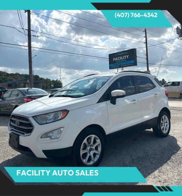 2018 Ford EcoSport SE