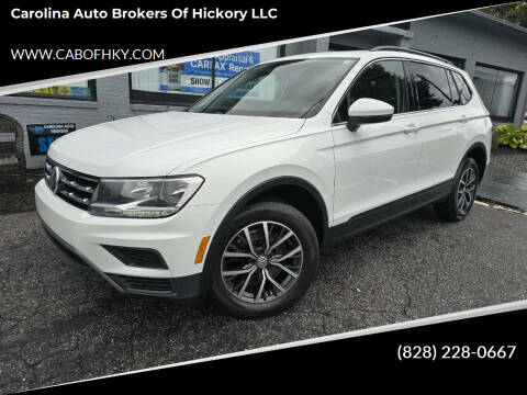 2019 Volkswagen Tiguan for sale at Carolina Auto Brokers of Hickory LLC in Hickory NC