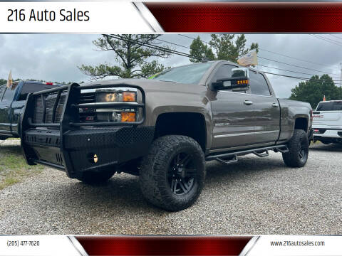 2015 Chevrolet Silverado 2500HD for sale at 216 Auto Sales in Mc Calla AL