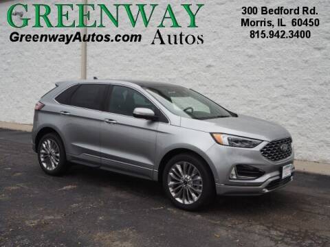 2021 Ford Edge for sale at Greenway Automotive GMC in Morris IL