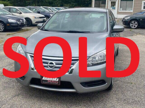 2014 Nissan Sentra for sale at Anamaks Motors LLC in Hudson NH