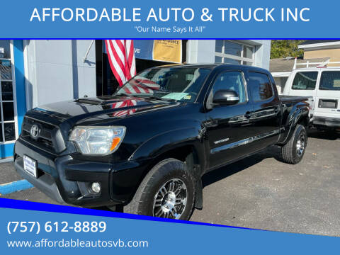 2015 Toyota Tacoma for sale at AFFORDABLE AUTO & TRUCK INC in Virginia Beach VA