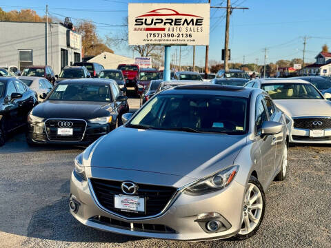 2014 Mazda MAZDA3 for sale at Supreme Auto Sales in Chesapeake VA