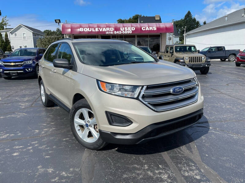 2017 Ford Edge for sale at Boulevard Used Cars in Grand Haven MI