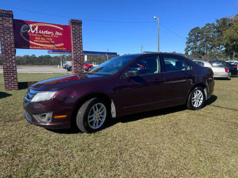 2012 Ford Fusion for sale at C M Motors Inc in Florence SC