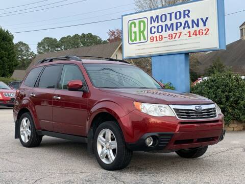 2009 Subaru Forester for sale at GR Motor Company in Garner NC