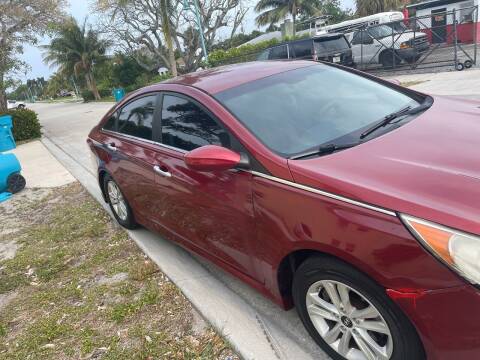 2014 Hyundai Sonata for sale at L G AUTO SALES in Boynton Beach FL