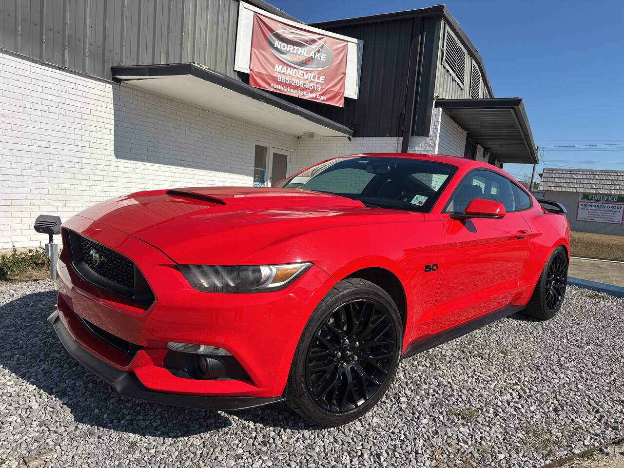Red 2017 Ford Mustang GT GT 2dr Fastback 1