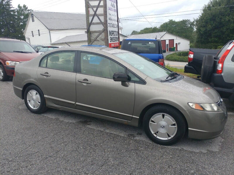 2006 Honda Civic for sale at Miller's Autos Sales and Service Inc. in Dillsburg PA